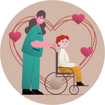 Promoting kindness for disabled and caregivers